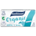 VUOKKOSET 100% BIO TAMPÓNY organické NORMAL X16