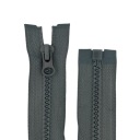ČLENKOVÝ Zips #5 - 30 CM - ŠEDÝ
