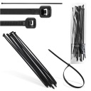 10x sťahovacie pásky Sťahovacie pásky Zipsy 7,6 x 450 mm Silné UV sťahovacie pásky
