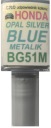 HONDA BG51M MODRÝ METALICKÝ LAK ŠKRABANÝ DOTYK