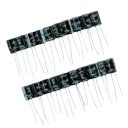 220uF 35V 220 µF 35 V LEAGUER (20 KS) ELEKTROLYTICKÝ KONDENZÁTOR