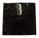 Čiapka samolepiaca 14mm LESK ČIERNA 326