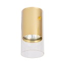 ML0688 Zlaté stropné svietidlo stropné svietidlo GU10 trubica 12cm RICKY EKO-LIGHT
