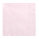 Ružové papierové obrúsky POWDER PINK Ročné narodeniny Narodeniny 33x33x20