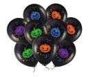 HALLOWEENSKÉ BALÓNY Tekvicový mix 9 ks
