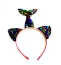 HAIR BAND Cat Ears Rybie mačacie uši