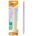 EVOLUTION PASTELOVÁ ceruzka BEZ GUMY 5 KS BIC, BIC