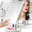 OSVETLENIE MAKEUP ZRKADLO LED ZRKADLO S NASTAVITEĽNÝM JASOM SVETLA