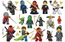 Odnímateľné tetovania pre deti LEGO NINJAGO CG401