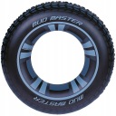 Veľký nafukovací kruh plávajúci kruh dovolenkový TYRE XXL 91 CM Bestway 36016