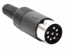 Zástrčka DIN 8pin 8p do konektora kábla (1142)