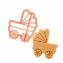 MOLDER PREMIUM vykrajovač na sušienky KOČÍK Kočík BAPTISM Baby Shower