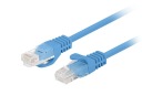 PATCHCORD UTP CAT 6E SIEŤOVÝ KÁBEL 0,25M RJ45 LAN MODRÁ