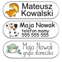 NÁLEPKY S MENÁMI S MENOM LAMINOVANÉ 70 ks