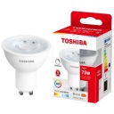GU10 LED žiarovka 7W = 75W 520lm 6500K Studená TOSHIBA Reflektor stmievateľný