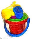 Piesková súprava ELEPHANT Bucket Rake 6 elementov