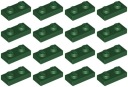 LEGO PLATE 3023 1x2 tmavozelená (6g) 16 ks.