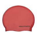 Plavecká čiapka Aquasphere Plain Silicon, červená