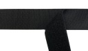 Sada pások na suchý zips, 38 mm, čierny Alfatex