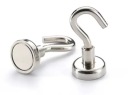 MAGNETICKÝ DRŽIAK SILNÝ NEODYMIOVÝ MAGNET S HÁKOM Ø12 mm 2kg
