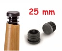 POKRÝVKY NA STOLIČKU OCHRANA NÔH PODLAHY ZÁSTRČKA 25MM 4KS
