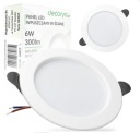 Halogénové SLIM 6W okrúhle stropné LED svietidlo