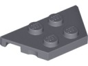 LEGO 51739 TANIER 2x4 tmavosivá NOVINKA (1g)