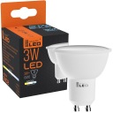 GU10 LED žiarovka 2835 SMD 3W RA80 Cool White