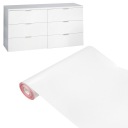 MATNÁ BIELA ​​nábytková dyha samolepiaca fólia na skrinky a dosky 45x50 DIY