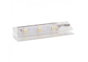 LED klip PVC priehľadný MODRÁ Design Light