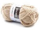 Priadza Jeans Plus YarnArt, béžová farba 87