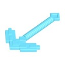 LEGO MINECRAFT PICKFACE - MEDIUM AZURE NO. 18789