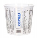 10x hrnček NA MIEŠANIE FARBY S ODSTUPŇOVANÍM 1400ml