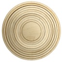 DREVENÝ Prsteň pre MACRAME lapačov snov SADA DREVENÝCH KRÚŽKOV 10 KS
