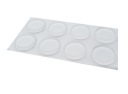 Silikónové podložky pod nábytok 19 mm 8 ks