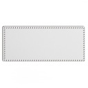 biely základný košík dno 25x58cm HDF obdĺžnik