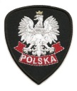 emblém orla PL nášivka na prišitie alebo nažehlenie