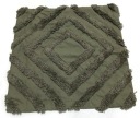 DEKORATÍVNY OBJAL NA VANKÚŠ KHAKI BOHO BAVLNA 39 x 39cm