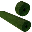 Taliansky krčený krepový papier 180 g (50 cm x 2,5 m) Grass Green 591