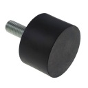 Vibroizolátor nárazník Typ D 19X20 M6X18 45 ShA