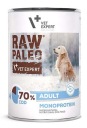 RAW PALEO Monoproteín tresky pre dospelých 400g