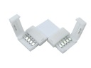 Uhlový konektor RGBW LED KONEKTOR 10mm 5pinový klik L