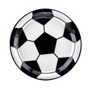 PAPIEROVÉ TANIERE FUTBAL 18cm 6 kusov