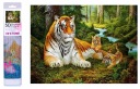 DIAMANTOVÁ MOZAIKA DIAMANTOVÁ VÝŠIVKA TIGR + MAL