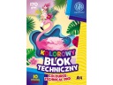 Farebný školský technický blok A4 170g ASTRAPAP 10 listov