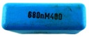 Fólia RIFA 0,68uF 680nF 20% 400V 10ks
