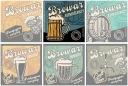 nálepky 10 kusov pre Browar Rzemieślniczy FOLIA