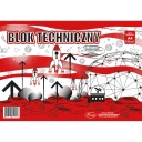 Biela technická podložka A4 190g 10 listov