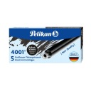 Atramentové náplne 4001 dlhé GTP/5 čierna PELIKA