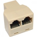 Rozbočovač ethernetových káblov 8p8c RJ45-G/2RJ45-G